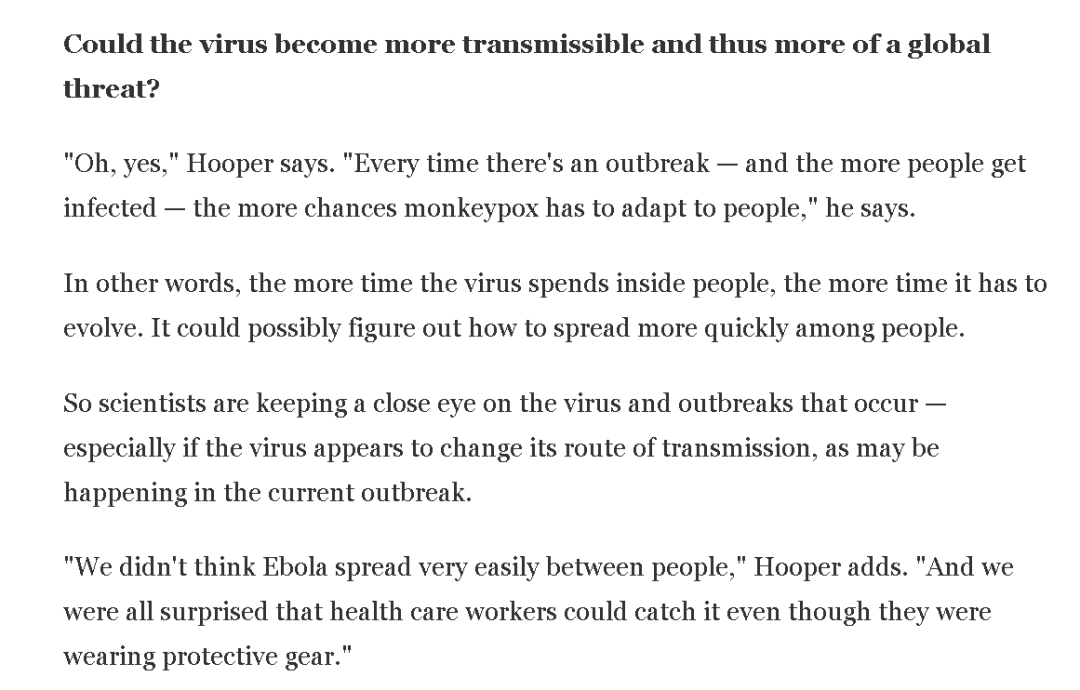 歐美猴痘病毒威脅全球？美國專家：“會的”-肽度TIMEDOO