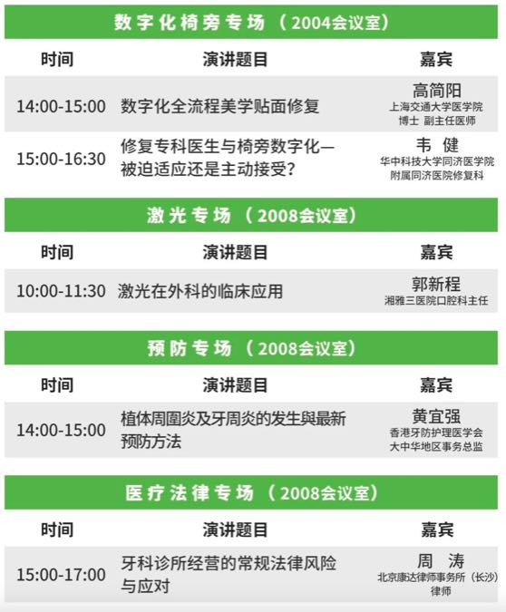 【盛會通知】9月湖南口腔展學術(shù)總議程｜2022移師新館，“湘”約長沙-肽度TIMEDOO