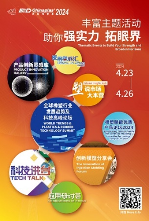 推動橡塑解決方案達(dá)至新巔峰 CHINAPLAS 2024國際橡塑展同期活動前瞻(下)-肽度TIMEDOO