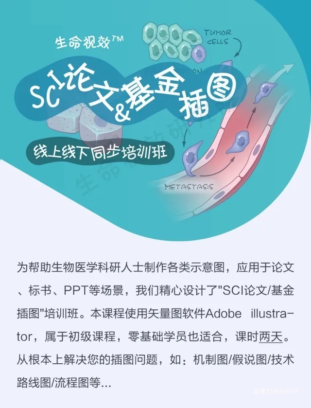 2025年3月22-23日·SCI論文/基金插圖培訓(xùn)班線上線下同步開課-肽度TIMEDOO