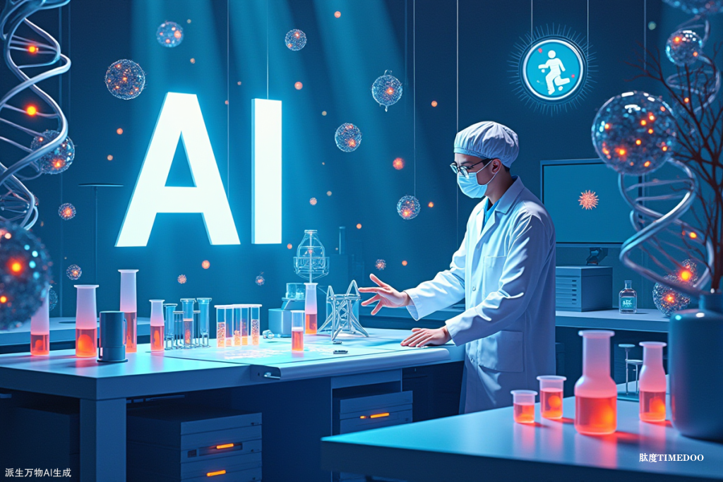 AI藥物要來了？首款進入二期臨床試驗-肽度TIMEDOO